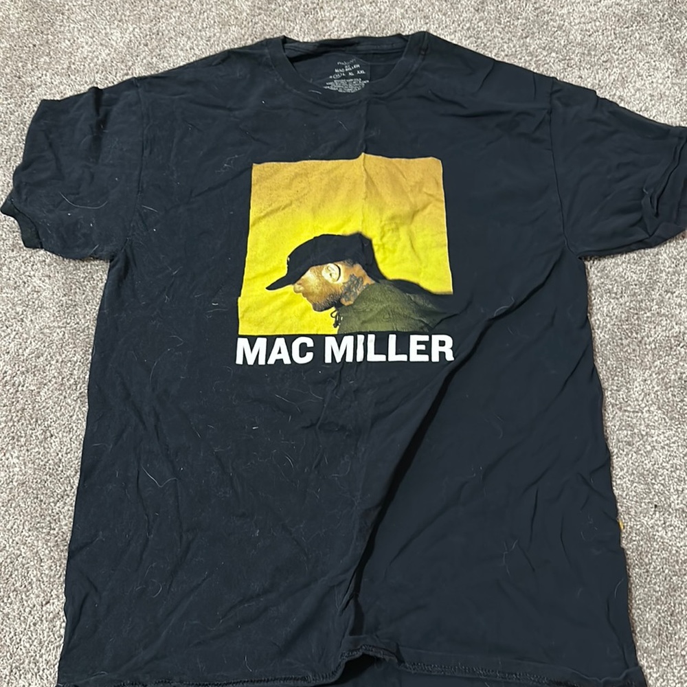 Black Mac Miller Tee
